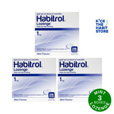 Habitrol Nicotine Lozenges 1mg Mint 648ct / 3 Boxes Exp 2027 Fresh