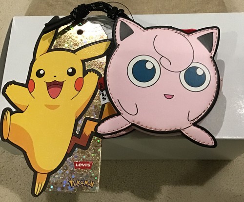 Levis x POKEMON Jigglypuff pink CLIP ON 