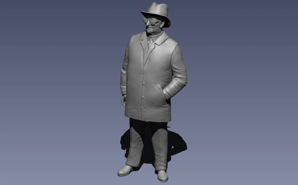 FIGURA IN RESINA ENZO FERRARI 1:8, 1:10, 1:12, 1:18, 1:24, 1:32, 1:43 - Immagine 3 di 4