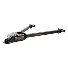 Curt 19745 Adjustable Tow Bar W Heavy Duty Coupler 5000 Lb. Capacity