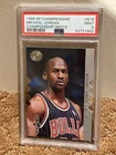1995 Michael Jordan SP Championship Shots PSA 9 Die Cut card New CASE Bulls