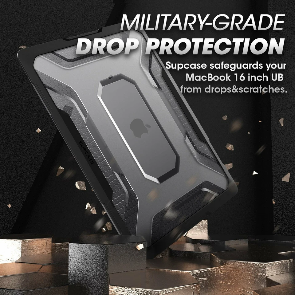 MacBook Pro 16 inch Case 2019 A2141 SUPCASE UB Rugged Slim Cover Cooling Airflow - Image 3 of 4
