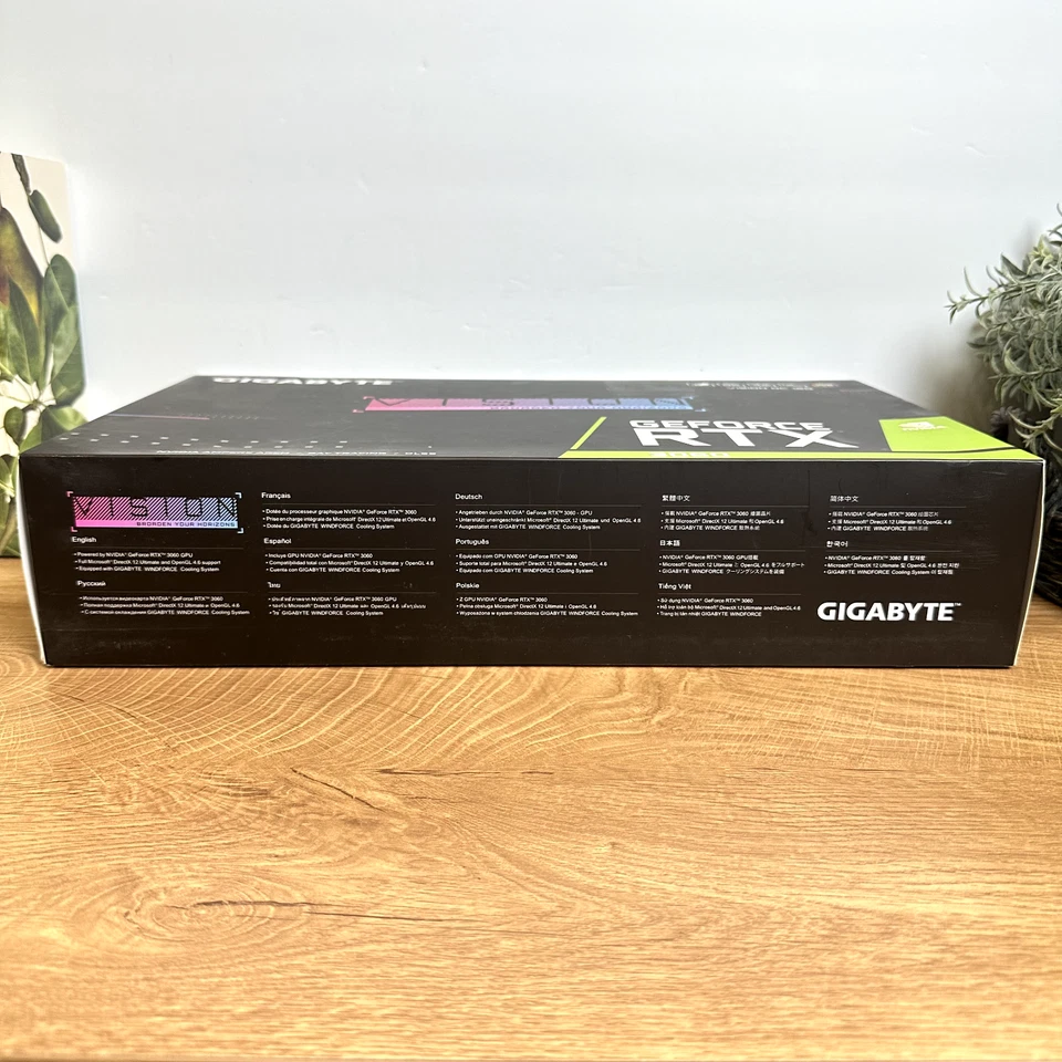 Gigabyte NVIDIA GeForce RTX 3060 Vision OC *Brand new Factory Sealed* - Image 4 of 4
