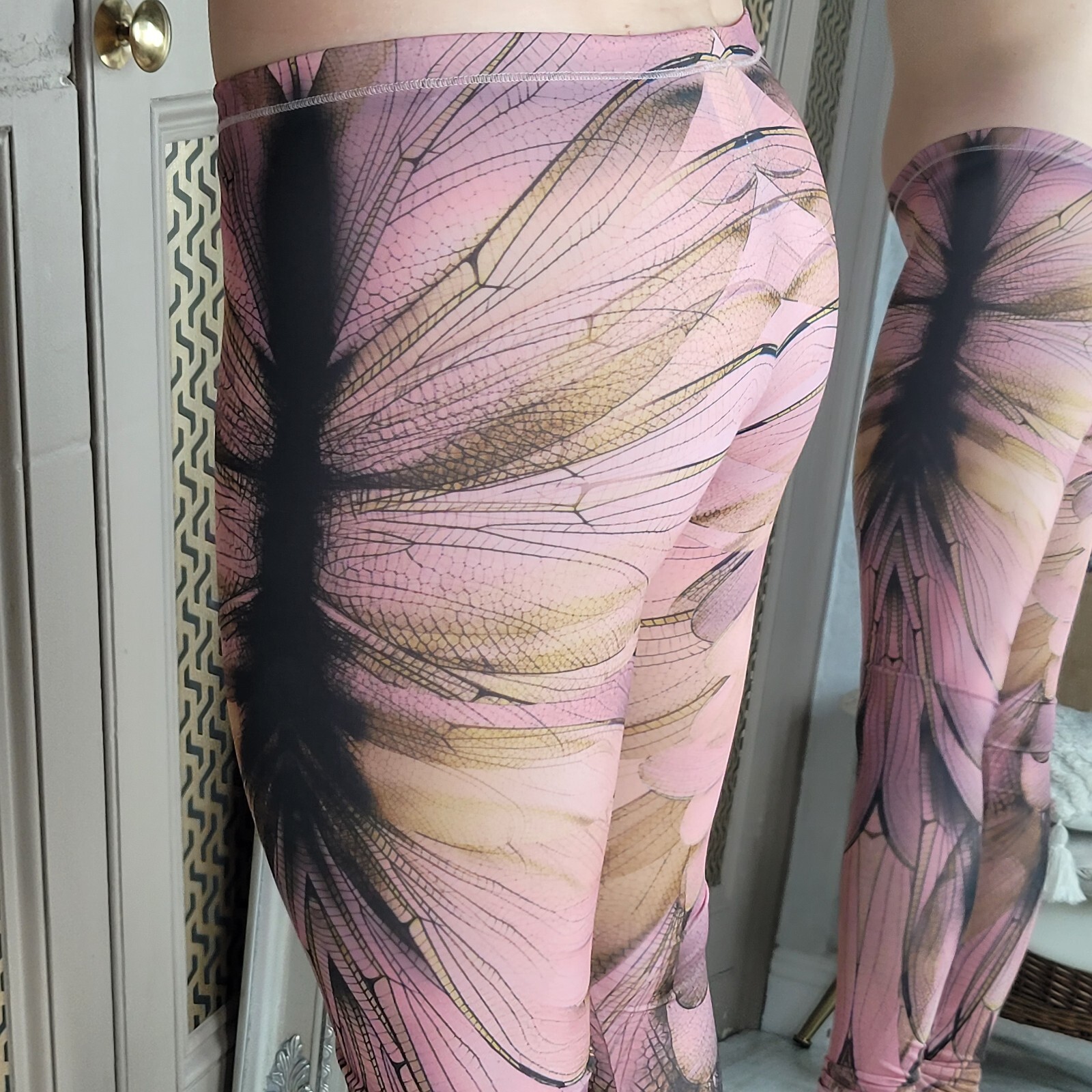 Alexander Mcqueen Patterned Stretch Leggings Pant… - image 23