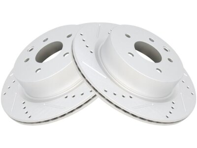 TRQ 81ZY59J Rear Brake Rotor Set Fits 2006-2009 Nissan 350Z | eBay