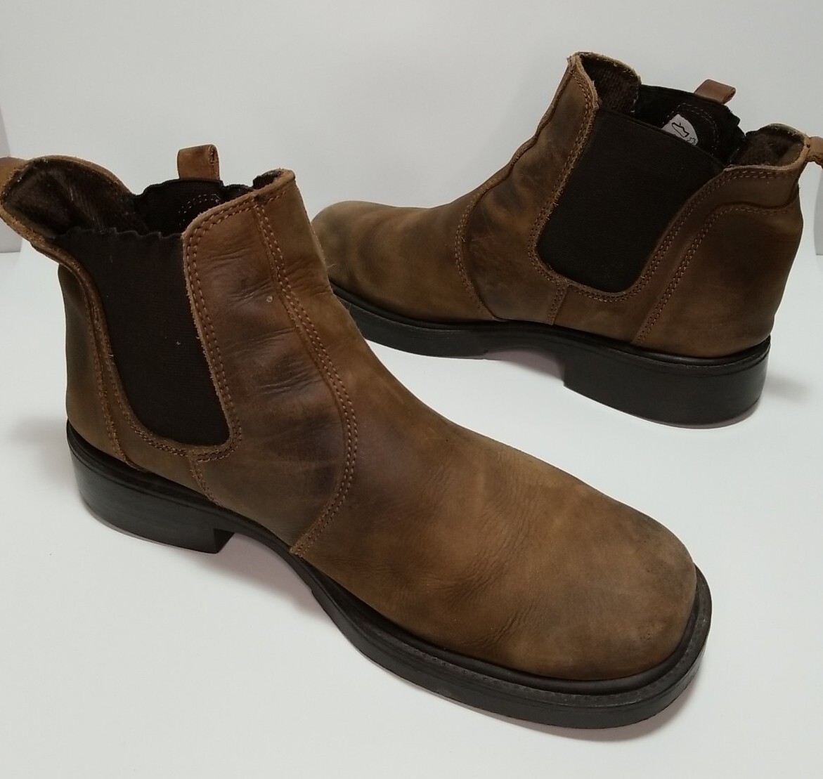 WRANGLER Mens Yuma Chelsea Boots size US 1010.5 /EU 44 28.5cm Brown