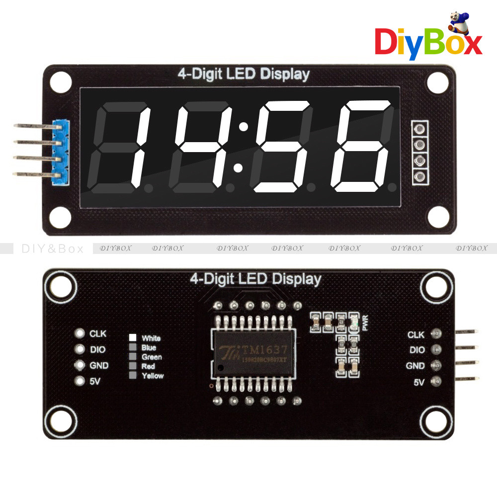 Inch TM1637 4Bit Digital LED Anzeige Clock Tube Display For
