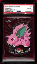 PSA 8 2000 Pokemon Chrome Nidoran Male #32