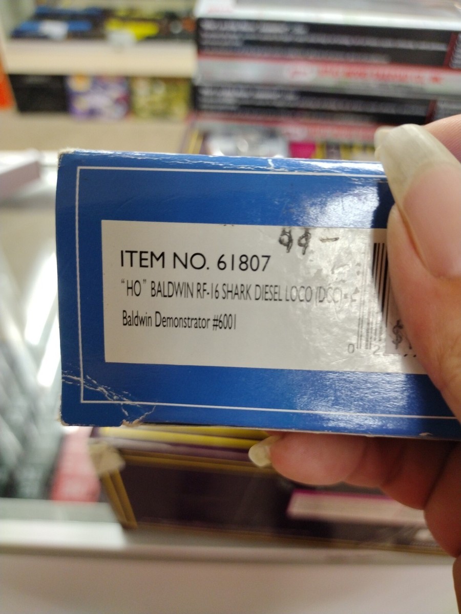 Ho Scale Bachmann Baldwin Demonstrator RF-16 Shark Diesel DCC