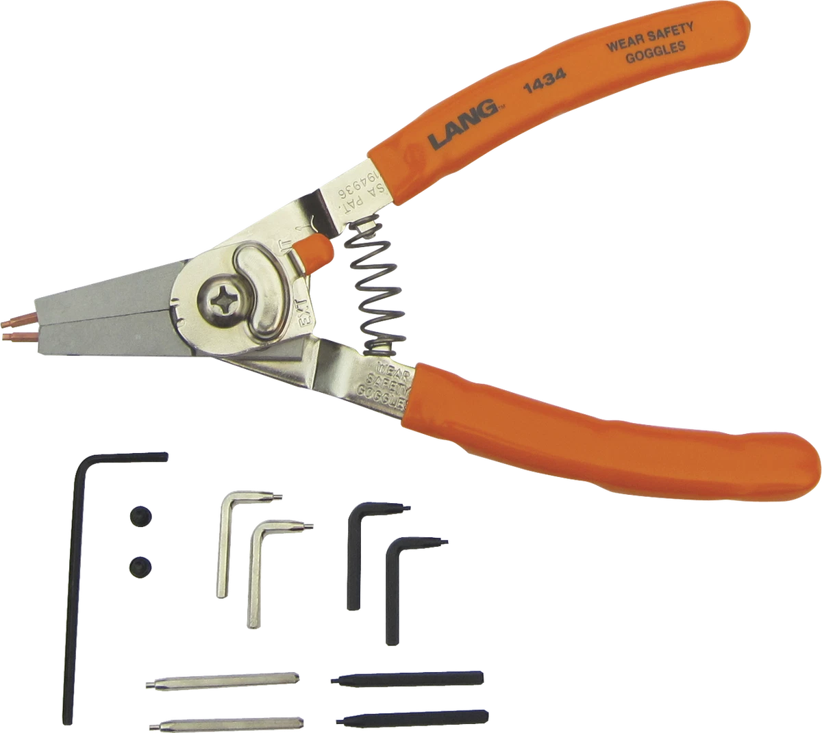 Lang 1434 Quick Switch Snap Ring Pliers with Tip Kit | eBay
