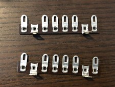 Lot of 2 New 6+2 Lug Phenolic Terminal Strips w/ Solder Lugs for Tube Amplifiers