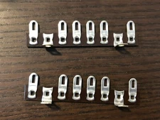 Lot of 2 New 6+2 Lug Phenolic Terminal Strips w/ Solder Lugs for Tube Amplifiers