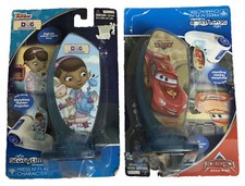 2 Disney Storytime Theater Press and Play characters DOC - Disney Cars Lot Of 2