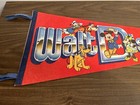 1980s Vintage Walt Disney World Pennant Mickey Mouse Donald Duck Pluto Goofy — photo 2