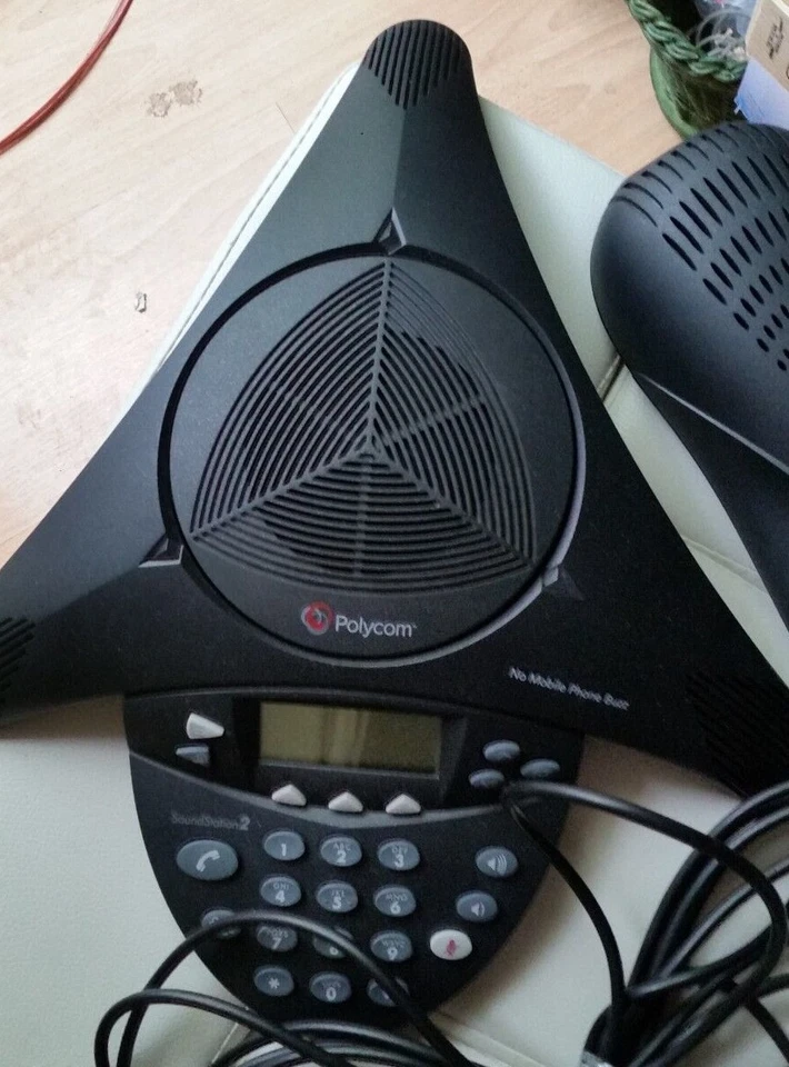 Polycom Sound Station 2 Konferenztelefon 2201-16000-601/Guter Zustand+Gebrauchsp - Bild 2 von 4