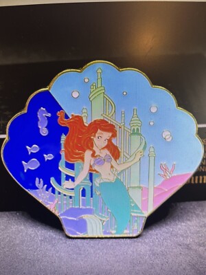 Ariel Little Mermaid Loungefly Disney Princess Day & Night Blind Box  Pin  NIP