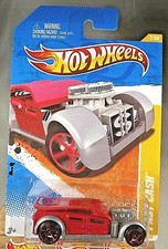 2011 Hot Wheels #7 New Models 7/50 FAST CASH Red Color Variation w/Red OH5 Spoke