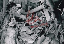BOB ELMORE signed Autogramm 20x30cm TEXAS CHAINSAW in Person autograph COA
