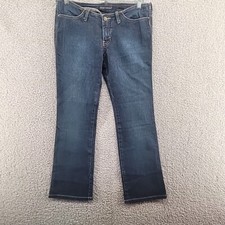 Sergio Valente Women's Denim Jeans Size 30 Medium Wash Distressed Bootcut Pants