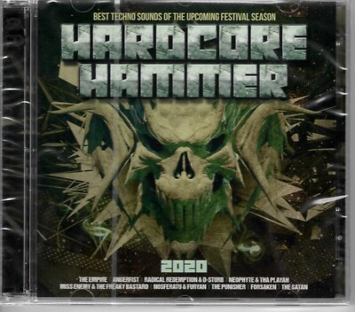 Hardcore Hammer Best Techno Sounds 2020 Upcoming Festival Season 2x CD NEU/OVP