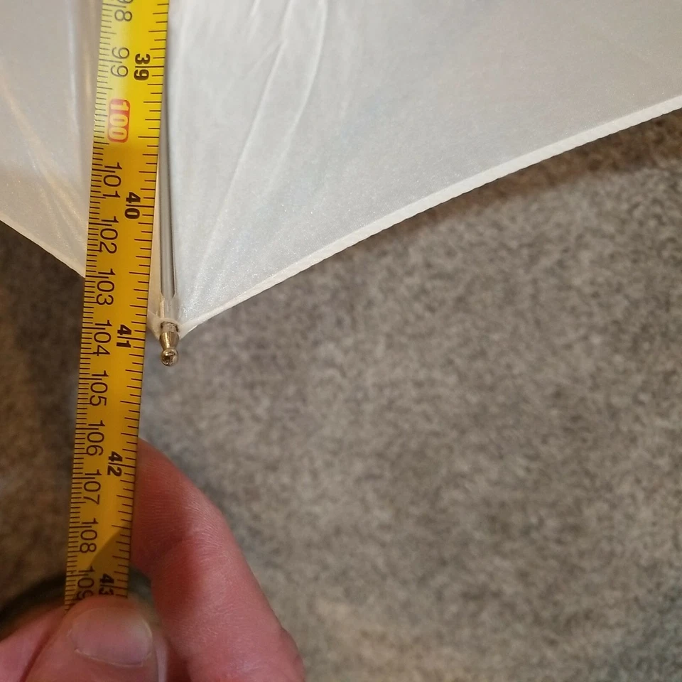 Paraguas fotográfico PHOTOFLEX UM-RUD45 45" nailon blanco Foto 3 de 4