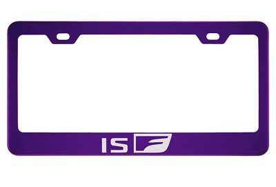 #ad #ad Purple License Plate Frame for ISF IS F $15.50