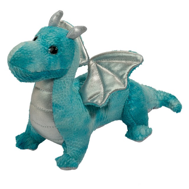 blue stuffed dragon