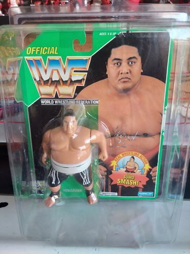 WWF Hasbro Yokozuna Green Card series American...