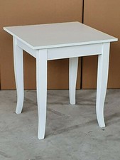 TAVOLO FISSO CUCINA BAR RISTORANTE,IN LEGNO BIANCO, VARIE MISURE! 
