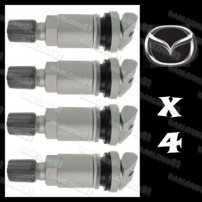 4x Tyre Pressure Sensor Valve Stem Repair Kit TPMS for Mazda