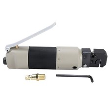 Pneumatic Air Body Panel Flanger Straight Punch Flange Tool W Rotating Head