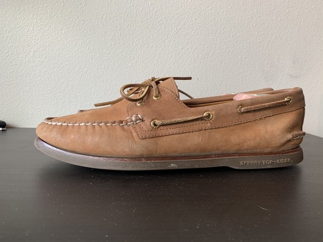 sperry gold cup tan gum