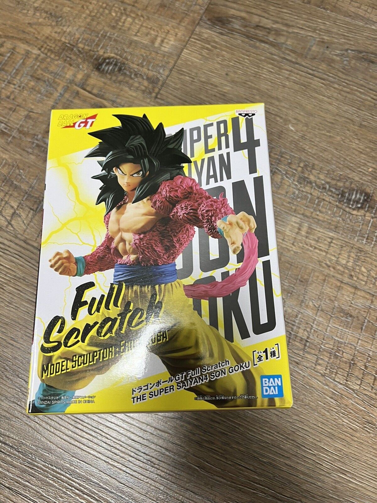 Goku Super Sayajin 4 Full Scratch Dragon Ball GT Bandai