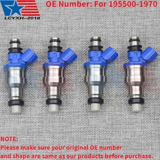 NEW 4pcs Fuel injectors fit for DENSO 1990-1993 Mazda Miata 1.6L 195500-1970 US