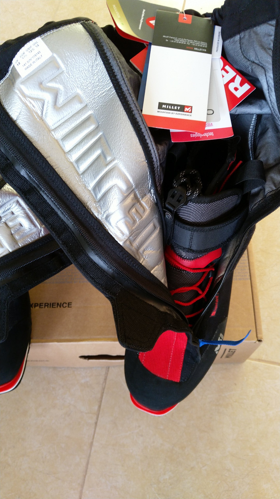 Millet Everest Summit Goretex GTX Boots Size UK12 eBay