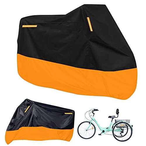 Premium Adult Tricycle Cover Fit All 3Wheel Bike or Motorcyc