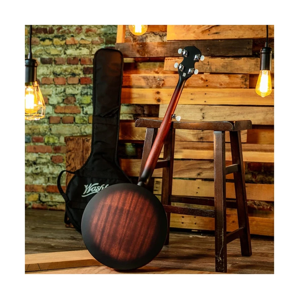 Washburn Americana B8-Pack with Gig Bag, Banjo Alternative Engineered Wood - Image 2 of 4