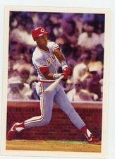 1990 SCORE SCOREMASTER PORTRAIT #18 - ERIC DAVIS - CINCINNATI REDS