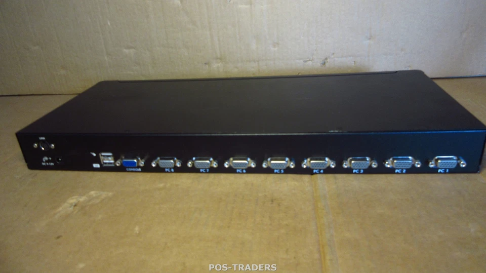 StarTech SV831DUSBU 8 Port 1U Rackmount USB VGA KVM Switch with OSD - EXCL PSU - Bild 3 von 4