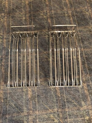  2 used coffee capsule holders silver for everyday use