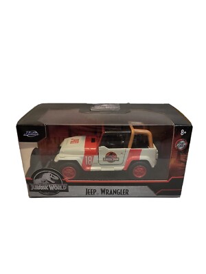 Jada Toys Hollywood Rides Jurassic Park World Jeep Wrangler Die Cast ...