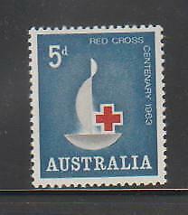 AUSTRALIA STAMPS 1963 RED CROSS  MNH - AUS47 - Afbeelding 1 van 1