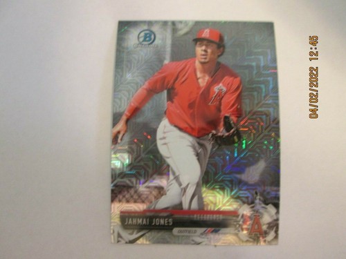 Jahmai Jones #BCP67 2017 Bowman Mega Box Chrome Prospects card