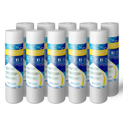 Big Sediment Replacement Water Filters 1 Micron 4.5''x 20'' 