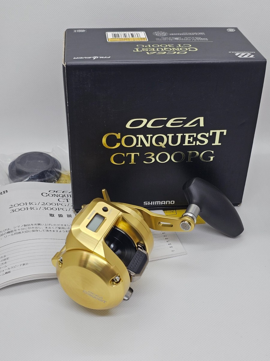Shimano 18 OCEA CONQUEST CT 300PG Right Gear:4.8 Casting Shimano 18 OCEA CONQUEST CT 300PG Right Gear:4.8 Casting