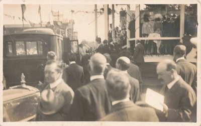 1914 Photograph Royal Visit Ilkeston Derbyshire Historical Event Collectable