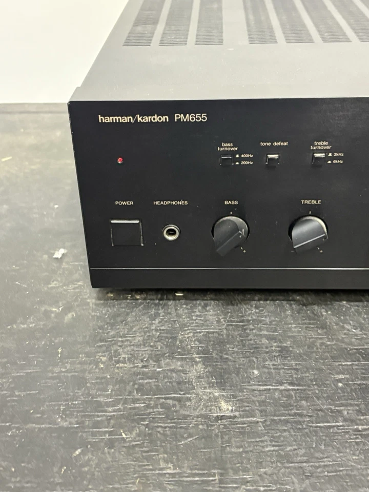 Harman Kardon PM655 Integrated Amplifier Pre Out / Main In Tested Audiophile - Image 4 of 4