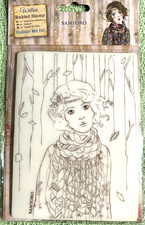 Santoro London - Willow Rubber Stamp Set -2 lovely Nymphs  Princess Santoro