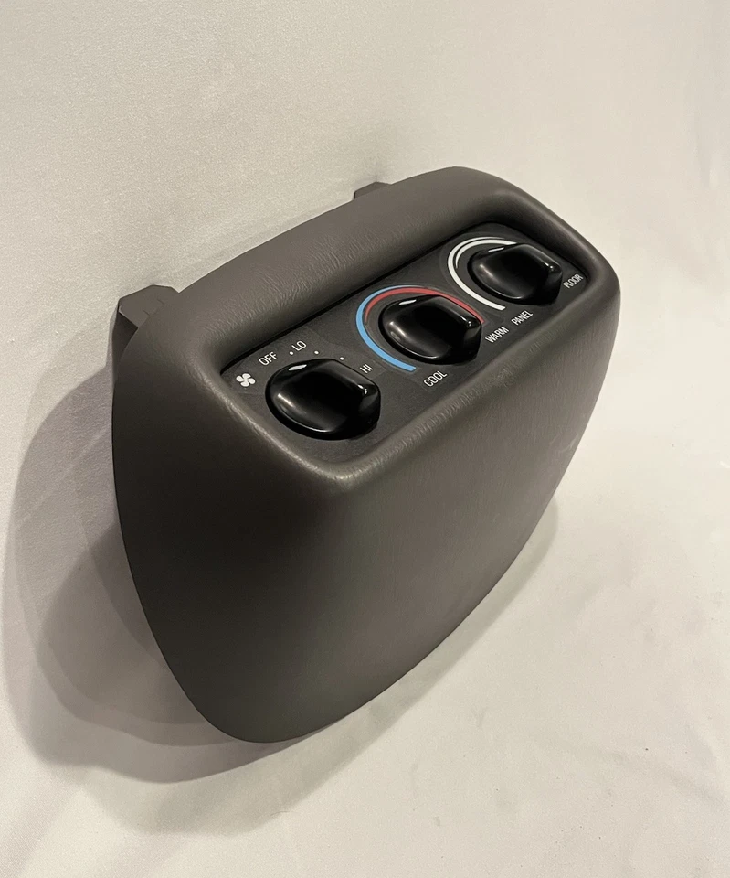 Ford Expedition 1998-2002 control de clima trasero y bisel gris OEM probado✅ Foto 2 de 4