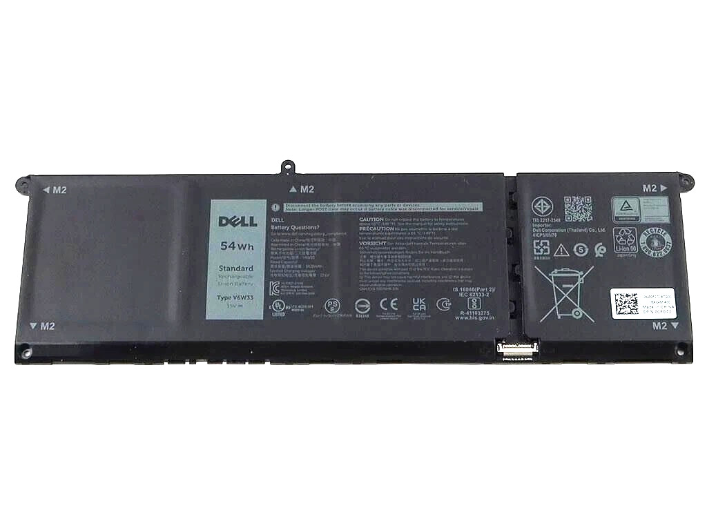 NEW Genuine OEM V6W33 Battery ForDell Inspiron 15 3510 3511 3515 3520 3525 3530